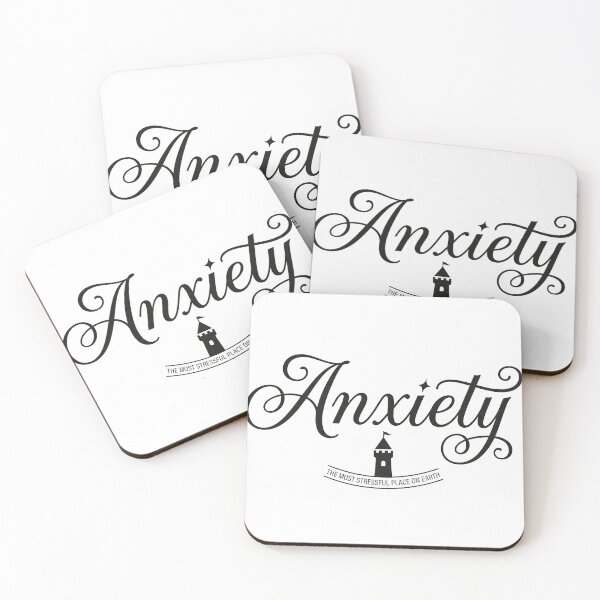 Item preview, Anxiety The Most Stressful Place On Earth designed and sold by ⭐Anistore⭐.