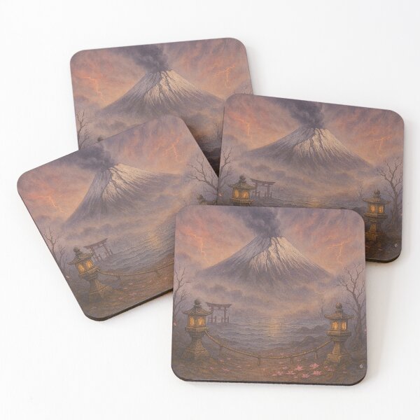 Item preview, Mount Fuji -The Watcher designed and sold by PurrfectWhisper.