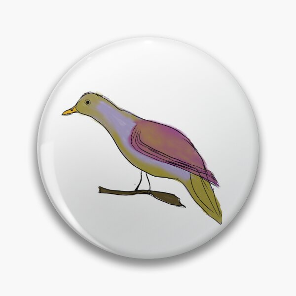 Item preview, Aesthetic Bird Perched on Tree Branch designed and sold by artist709.