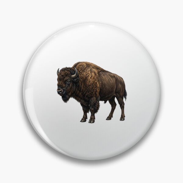 Artikelvorschau, Aquarell-Wildtiere Amerikanischer Büffel Bison entworfen und verkauft von SOUFIANE1991.