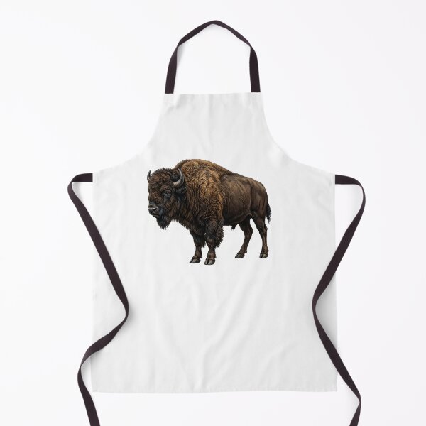 Item preview, Watercolor Wildlife American Buffalo Bison designed and sold by SOUFIANE1991.
