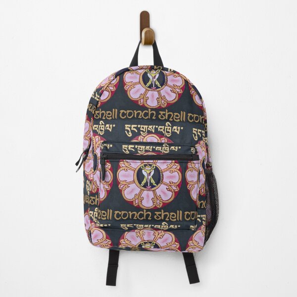 Item preview, Auspicious White Conch Shell in lotus designed and sold by TathagataFamily.