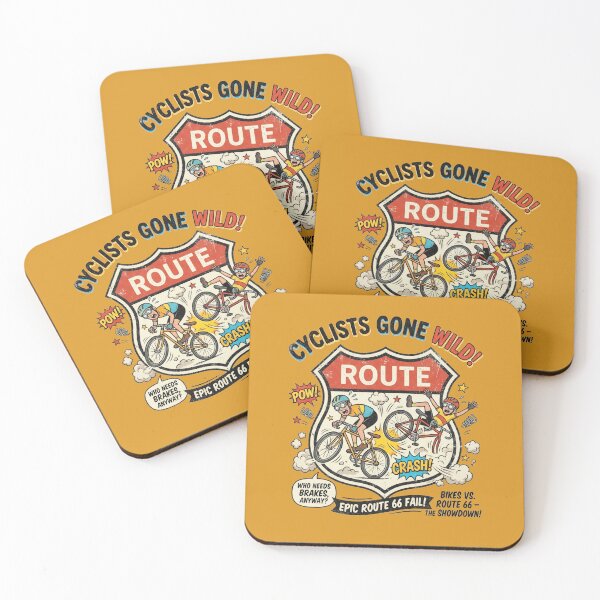 Item preview, A bicycle trip on Route 66 designed and sold by puzzell.