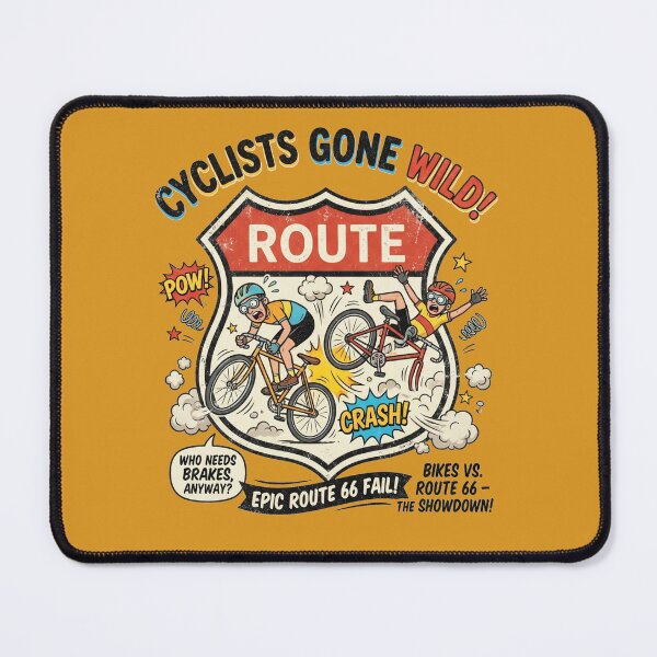 Item preview, A bicycle trip on Route 66 designed and sold by puzzell.
