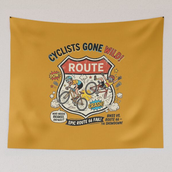 Item preview, A bicycle trip on Route 66 designed and sold by puzzell.