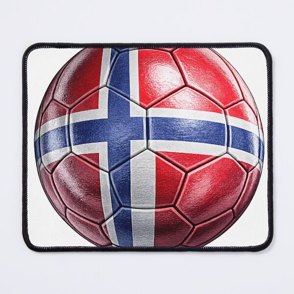 Item preview, Norway Football Flag Design designed and sold by redsharkuk.