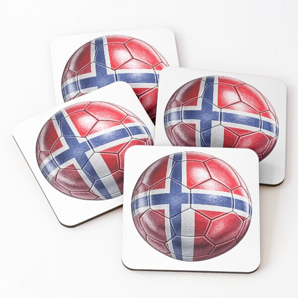 Item preview, Norway Football Flag Design designed and sold by redsharkuk.