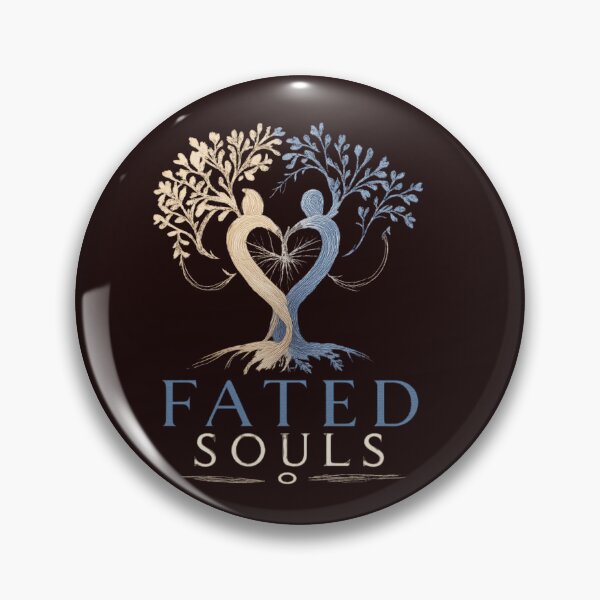 Item preview, Fated Souls – Abstract Figures Connected by Glowing Thread, Romantic Destiny Illustration for Couples designed and sold by JagrDesigns.