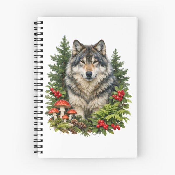 Item preview, Majestic wolf in the heart of the forest designed and sold by CHRIST5000.