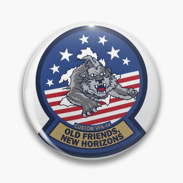 Item preview, Custom Commemorative Patch for Strike Fighter Squadron 14 (VFA-14) "Tophatters" designed and sold by CharlieDesings.