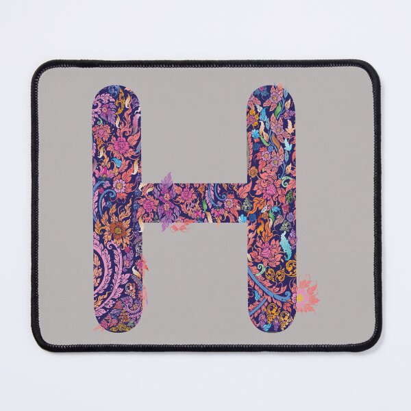Item preview, letters in upper “H” of English alphabet on white background, Thai identity is reflected in various aspects of Thai culture and traditions, including Thai writing and printing styles. designed and sold by WP-7824.