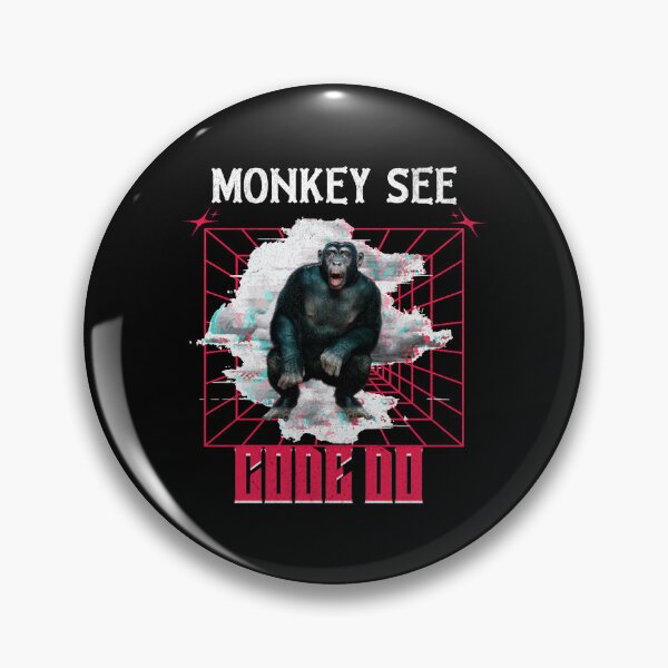 Item preview, Monkey See Code Do Web Developer Humor designed and sold by Vac1.