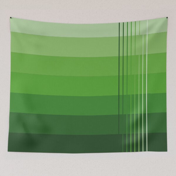 Item preview, Simple design from shades of light to dark lime color designed and sold by Cherevan.