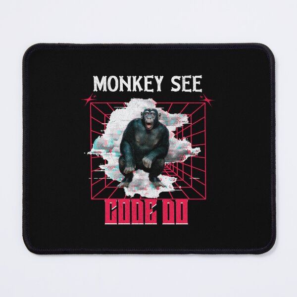 Item preview, Monkey See Code Do Web Developer Humor designed and sold by Vac1.
