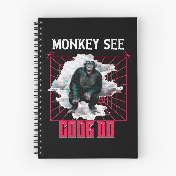 Item preview, Monkey See Code Do Web Developer Humor designed and sold by Vac1.