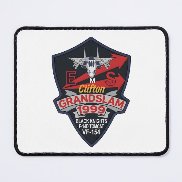 Item preview, US Navy VF-154 "Black Knights" Grandslam 1999 Commemorative Patch designed and sold by CharlieDesings.