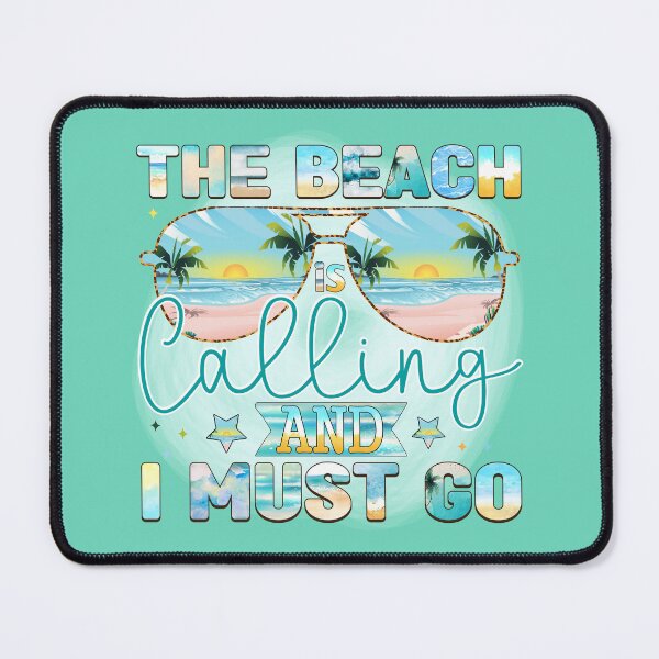 Item preview, The Beach Is Calling and I Must Go designed and sold by MarigoldandLily.