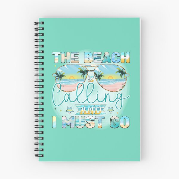 Item preview, The Beach Is Calling and I Must Go designed and sold by MarigoldandLily.