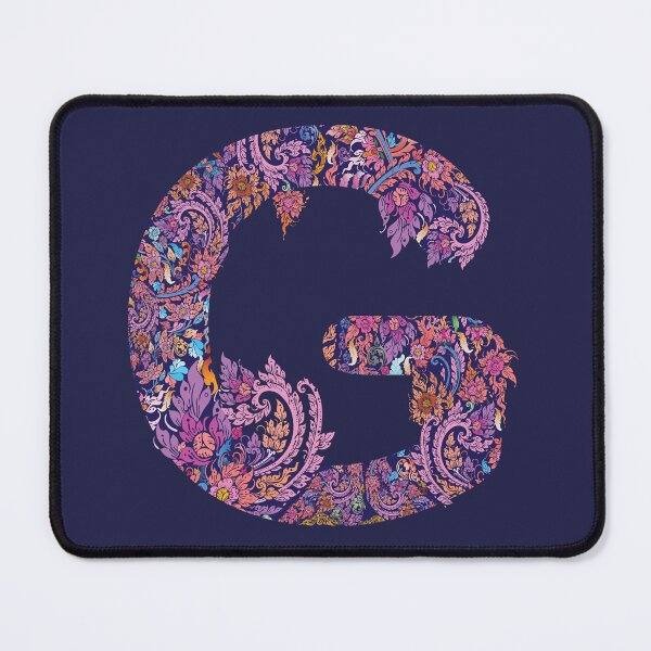 Item preview, letters in upper “G” of English alphabet on white background, Thai identity is reflected in various aspects of Thai culture and traditions, including Thai writing and printing styles. designed and sold by WP-7824.