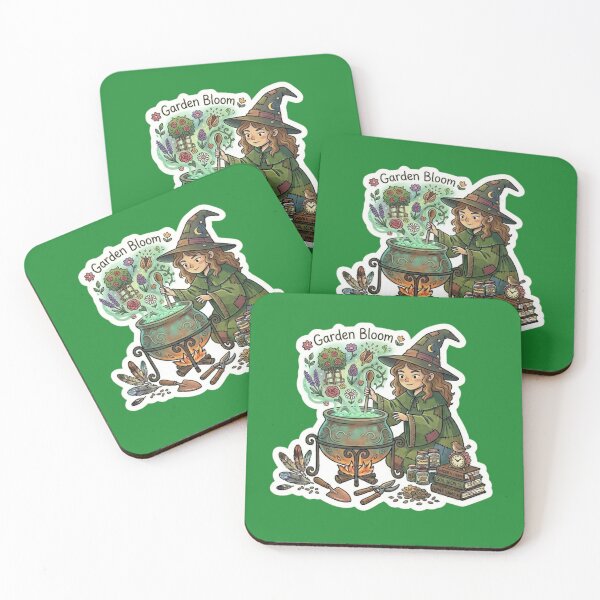 Item preview, The Garden Witch Brewing Potion for Gardening designed and sold by TB-73.