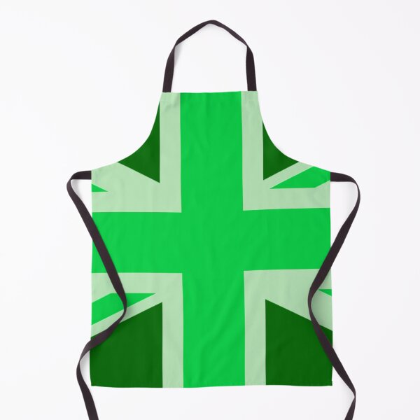 Item preview, Green Union Jack designed and sold by Logo-A-GoGo.