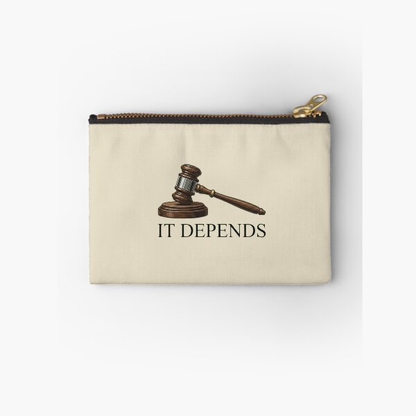 Item preview, Lawyer Gift Funny It Depends Law School Student Humor designed and sold by AkDesign022.