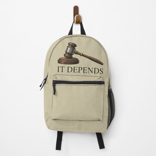 Item preview, Lawyer Gift Funny It Depends Law School Student Humor designed and sold by AkDesign022.