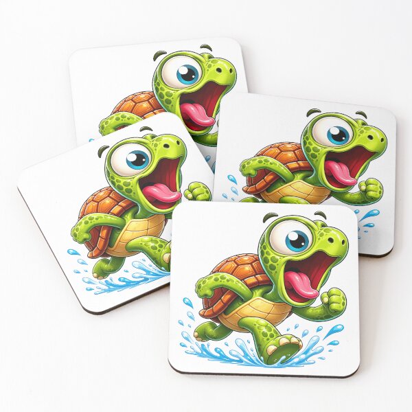 Item preview, Turtle Fast Sprinting Playful 3D Cartoon Animal Gym Graphic designed and sold by LunaPixelStudio.