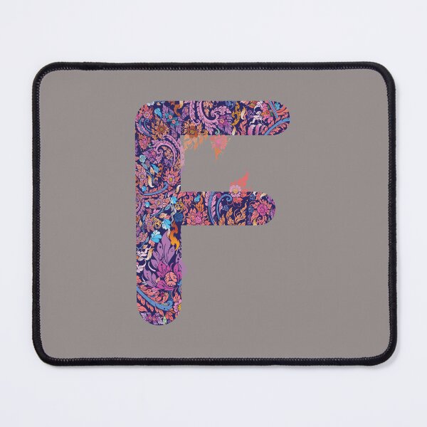 Item preview,  letters in upper “F” of English alphabet on white background, Thai identity is reflected in various aspects of Thai culture designed and sold by WP-7824.