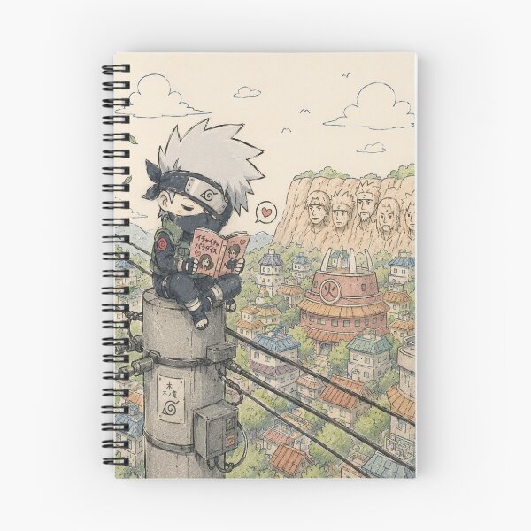 Item preview, afternoons in Konoha - Kakashi fan art designed and sold by MyNJstories.