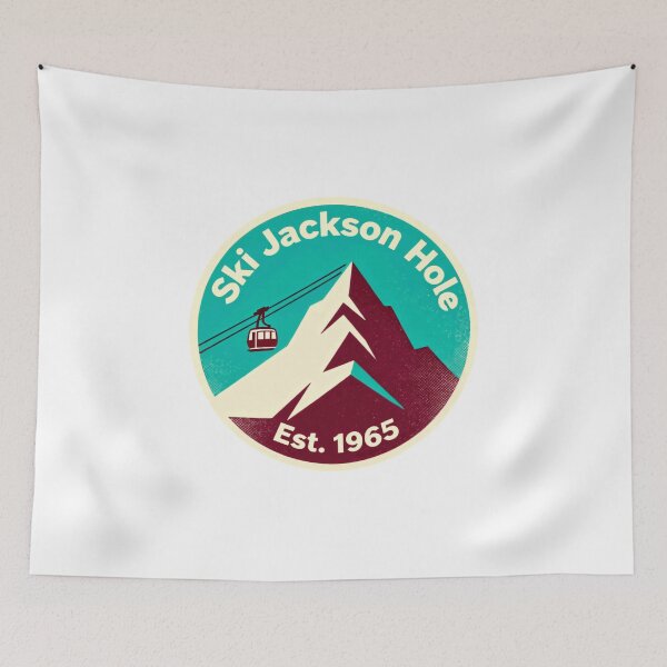 Item preview, Ski Jackson Hole Est. 1965 Wyoming Ski Resort Snowboarding designed and sold by Simsimah26Parks.