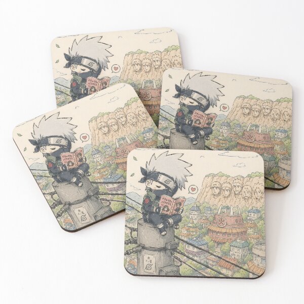 Item preview, afternoons in Konoha - Kakashi fan art designed and sold by MyNJstories.