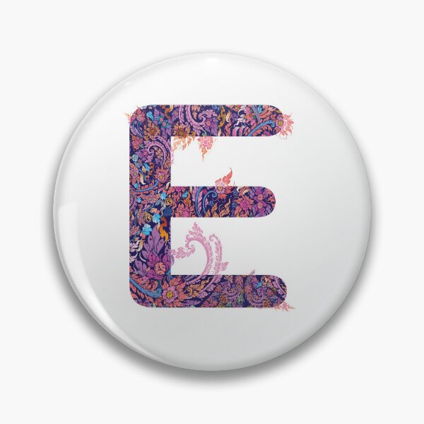 Item preview,  letters in upper “E” of English alphabet on white background designed and sold by WP-7824.