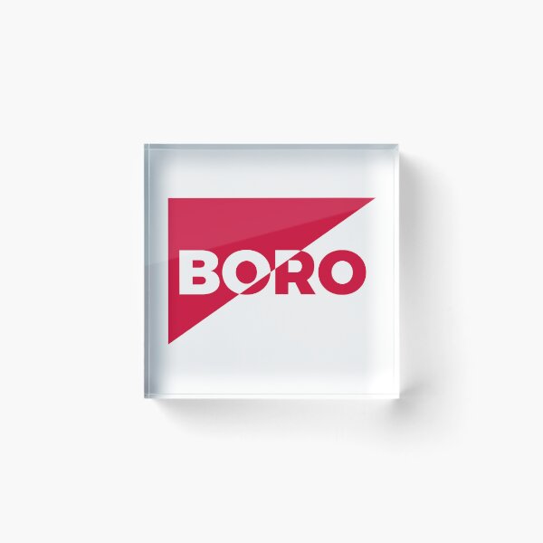 Item preview, Middlesbrough Football Club - Boro Diagonal designed and sold by Logo-A-GoGo.