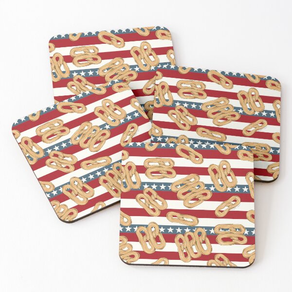 Item preview, Philly Soft Pretzels - Red, White, & Blue designed and sold by Elizabeth Weglein.