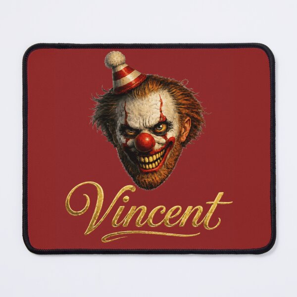 Item preview, Evil Clown Van Gogh Horror Portrait designed and sold by Unreasonableart.