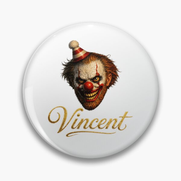 Item preview, Evil Clown Van Gogh Horror Portrait designed and sold by Unreasonableart.