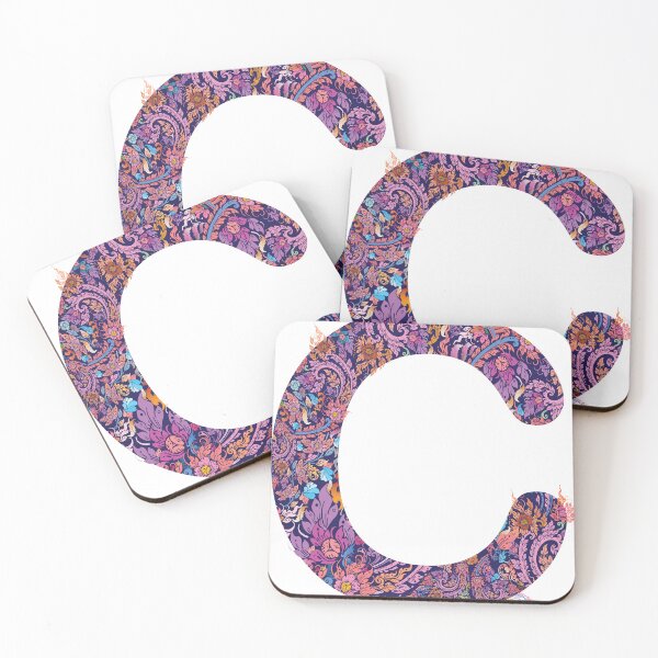 Item preview, letters in upper “C” of English alphabet on white background designed and sold by WP-7824.