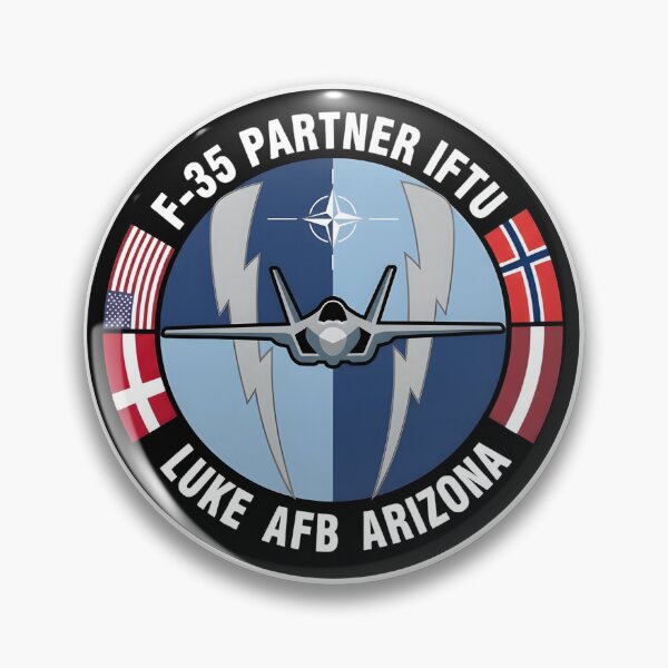 Item preview, Official Insignia of the F-35 Partner International Flight Training Unit (IFTU) at Luke AFB designed and sold by CharlieDesings.