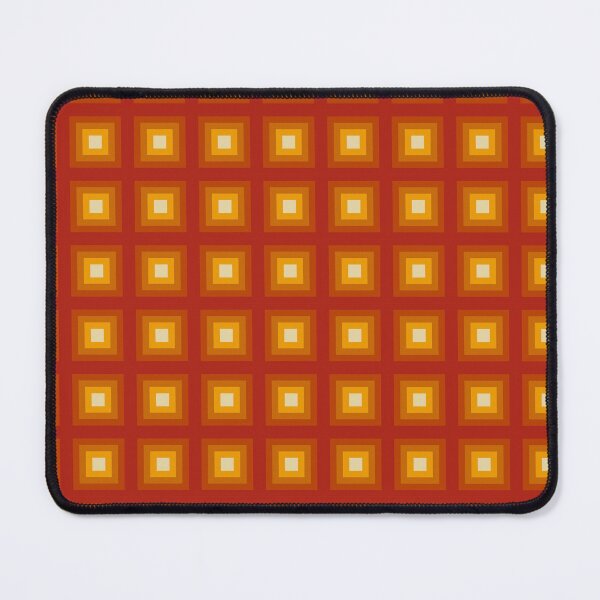 Item preview, Retro Autumn Nested Squares Geometric Pattern designed and sold by Far Out Goods.