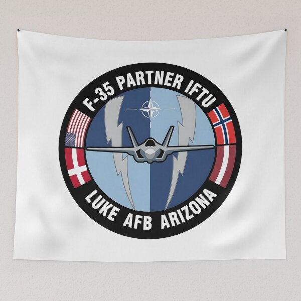 Item preview, Official Insignia of the F-35 Partner International Flight Training Unit (IFTU) at Luke AFB designed and sold by CharlieDesings.