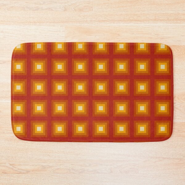Item preview, Retro Autumn Nested Squares Geometric Pattern designed and sold by Far Out Goods.