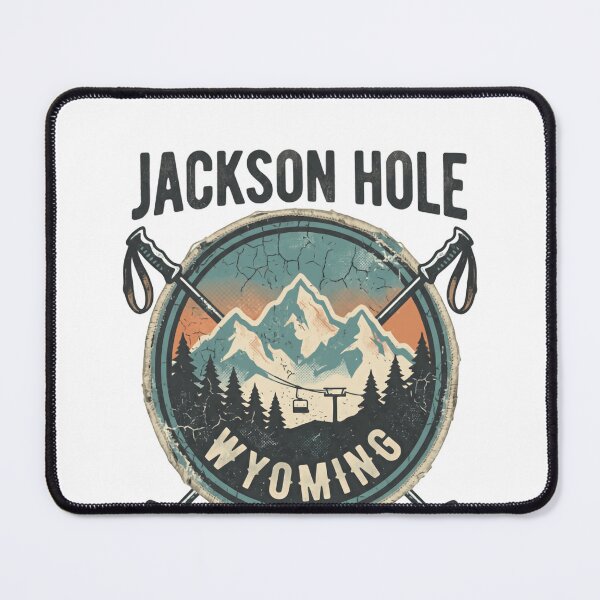 Item preview, Jackson Hole Wyoming Skiing Mountain Travel Destination designed and sold by Simsimah26Parks.