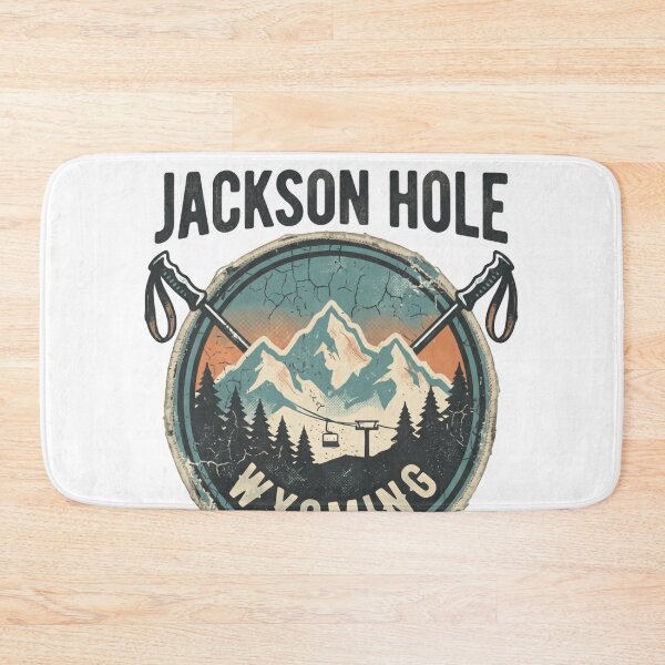Item preview, Jackson Hole Wyoming Skiing Mountain Travel Destination designed and sold by Simsimah26Parks.