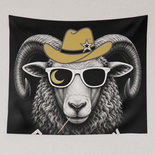 Item preview, Funny Eid Adha Mubarak 2026 Sheep Design designed and sold by Majnon8bp.