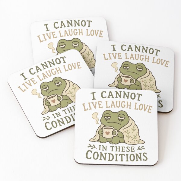 Item preview, Tired Frog Cottagecore Meme For Burnt Out Introverts designed and sold by AMICO77.
