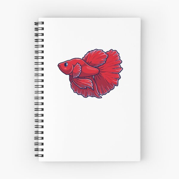 Item preview, Beautiful Red Betta Fish Siamese Fighting Fish Vector designed and sold by cbarilnb.