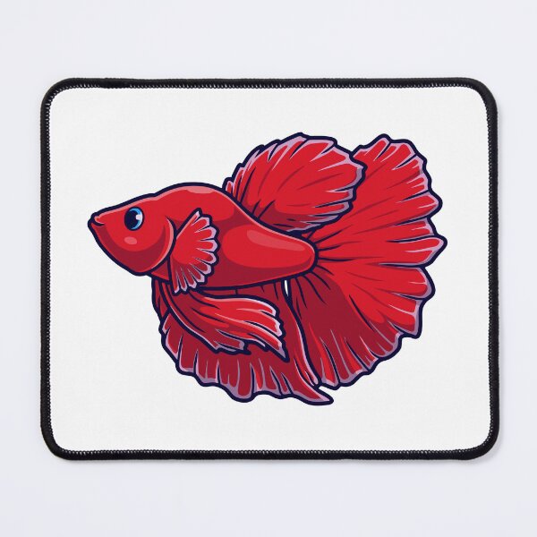 Item preview, Beautiful Red Betta Fish Siamese Fighting Fish Vector designed and sold by cbarilnb.