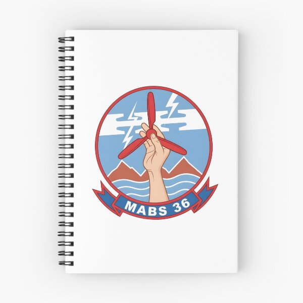 Artikelvorschau, Offizielles Abzeichen des Marine Air Base Squadron 36 (MABS-36) entworfen und verkauft von CharlieDesings.