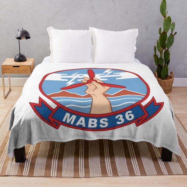 Item preview, Official Insignia of Marine Air Base Squadron 36 (MABS-36) designed and sold by CharlieDesings.